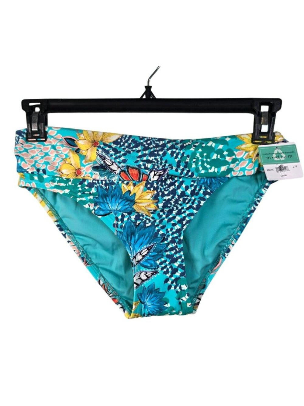 NWT Sunsets Beachy Tropical Cruise Unforgettable Bathing Suit Bottom Sz Medium